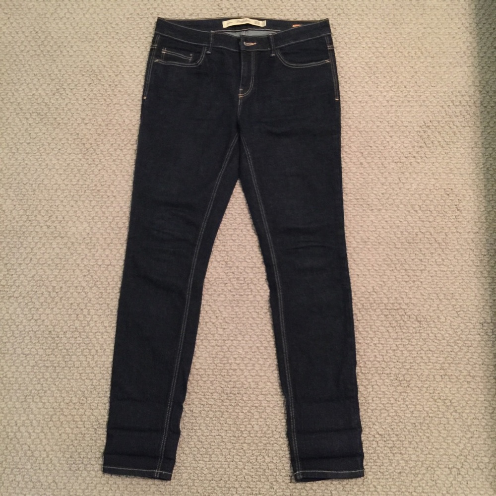 Dark Wash Slim Jeans Zara